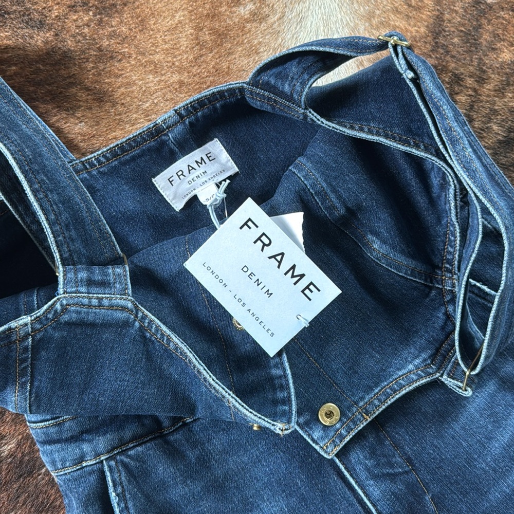 Frame denim jumpsuit size small